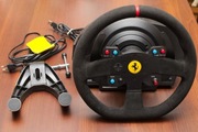 Kierownica Thrustmaster Ferrari T300 Alcantara-Edition PC/PS + Pedały T-LCM