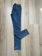 Spodnie jeans, ESPRIT slim, róż.164, 14 lat
