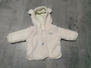 Ciepła bluza niemowlęca na zamek r. 62-68