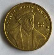 Moneta 2 zł kolekcjonerska 500-lecie urodzin Mikołaja Reja z 2005 rok