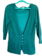 Sweter SOLAR. Szmaragdowa zieleń. Roz. 38/M