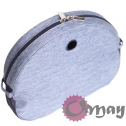 Granatowy organizer do Obag MOON LIGHT jeans niebieski 2 kieszenie OMAY