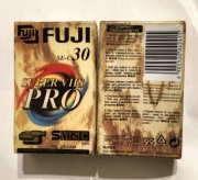 NOWA KASETA DO KAMER SUPER VHS PRO = SVHS-C FUJI SE-C 30 PRO