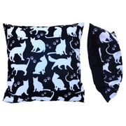 Poszewka 40x40 cm Koty białe - Bawełna