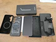 Perfekcyjny Samsung S25 12/256 gwarancja, ładowarka FASTCHARGE ETUI Magsafe