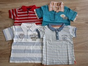 4 x Bluzka koszulka polo H&M rozm. 92/98- 2/3lata