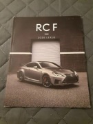 2020 Lexus RC F Prospekt angielski USA 36 stron TRACK EDITION