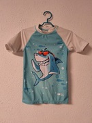 Aqua wave koszulka uv na basen plaże 122 rekin