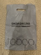 Reklamówka Taboo shop online, do kolekcji, foliowa