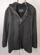 Płaszcz Oakwood Stan rozmiar L czarny męski jesienny zimowy kożuch