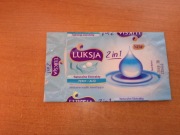 Stare puste opakowanie okładka Luksja perły i algi 2008 mydło w kostce