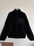 Dickies Sherpa Fleece Jacket Black – ciepły polar streetwear unisex