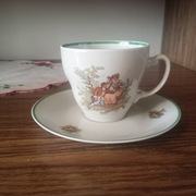 Serwis kawowy na 12 osób WŁOCŁAWEK PRL.    