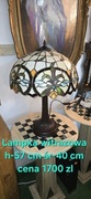 Lampa witrazowa stylowa