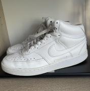 Nike Court Vision Mid damskie za kostkę białe sneakersy sportowe 39/25cm 