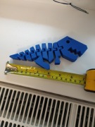 Flexi t rex 18cm niebieski 