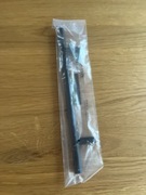 12 uchwytów meblowych / kuchennych– czarne, aluminiowe, 128 mm