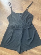 Czarny krótki letni kombinezon M