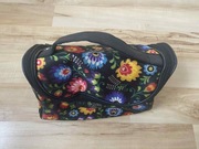Kosmetyczka duża kuferek folk