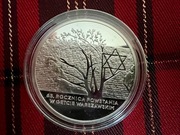 Moneta 20 zł 65 rocznica powstania w getcie warszawskim 2008 rok