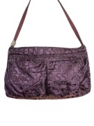 Torebka na ramię Fendisimme by Fendi Vintage, nylon i skóra naturalna