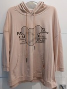 Bluza MEGI różowa róż pudrowy one size rozmiar uniwersalny