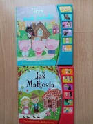 Y6- Trzy małe świnki + Jaś i Małgosia - książeczki dźwiękowe 