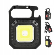 Mini Latarka LED W5130, 7 Trybów USB-C Brelok Wielofunkcyjna