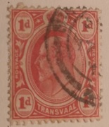 Znaczek 1905 King Edward VII "Keyplate"