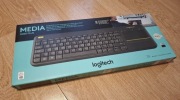 Logitech K400 Plus – klawiatura bezprzewodowa do PC/TV z touchpadem