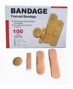 100 sztuk plastry Wodoodporne Oddychające 