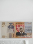 Banknot kolekcjonerski Lech Kaczyński 
