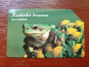 Karta telefoniczna Rzekotka drzewna