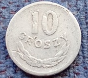 10 gr 1965 r.  Z obiegu
