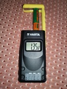 Miernik testera baterii, akumulatorki Varta 891 LCD -opis