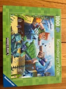Puzzle Ravensburger Minecraft 1000 elementów – nowe w środku