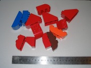 lego duplo zaokraglone ścięte całość