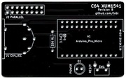 Płytka PCB do projektu XUM 1541, Commodore