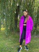 Futro płaszcz kurtka Nike S + Gratis