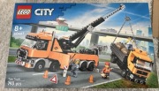 Lego city 60467 - wóz holowniczy z dźwigiem