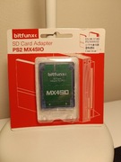 Adapter MX4SIO PlayStation 2, PS2, microSD, nowy, kolor - Clear Blue