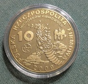 10 Miedziaków Firmowych 2009 SEKO moneta zastępcza w kapslu