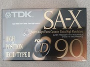 Kaseta magnetofonowa TDK SA-X90 Super Avilyn