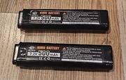 Baterie 500 mAh cena za 2 szt