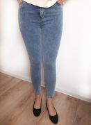 Spodnie damskie jeansy, dżinsowe rozmiar 27 XXXS