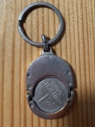 Brelok z niemiecką monetą Mark 1970