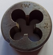 Narzynka hydrauliczna rurowa stożkowa K1/4" NPT PC prawoskrętna