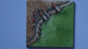 CARCASSONNE pojedyncze elementy PŁYTKA TERENU