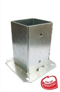 PODSTAWA SŁUPA PRZYKRĘCANA 14x14cm WSPORNIK KOTWA 140x140mm MOCNA GRUBA 