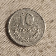 Moneta 10groszy z roku 1949 aluminium 